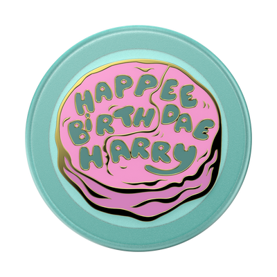 Secondary image for hover Enamel Happee Birthdae Harry™ — PopGrip for MagSafe